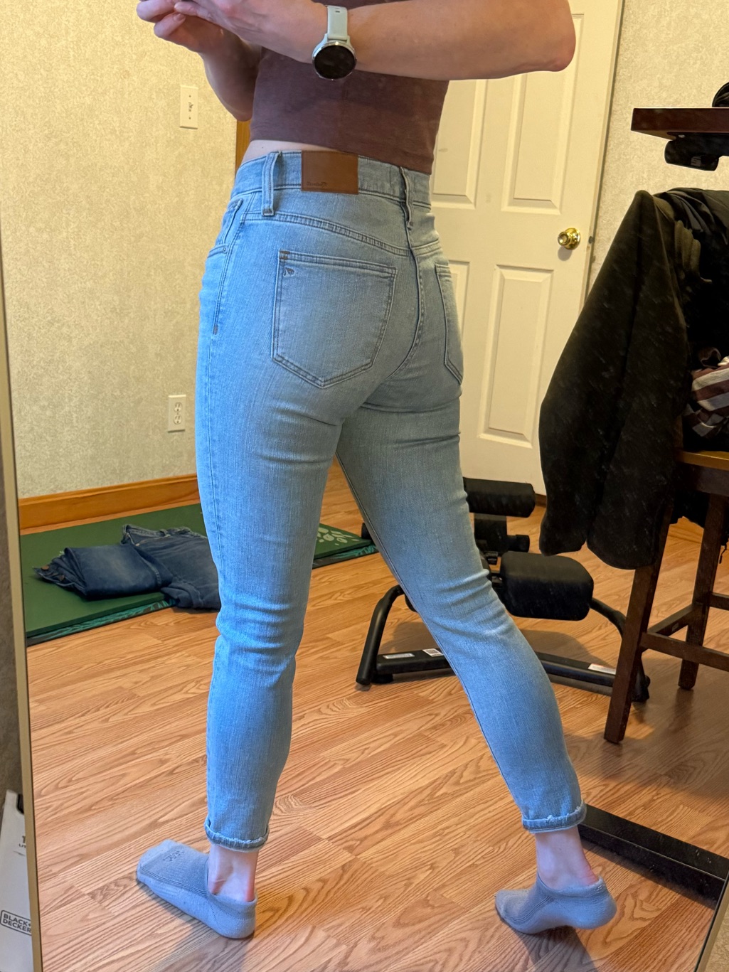 Euc Madewell 9â High-Rise Skinny Jeans